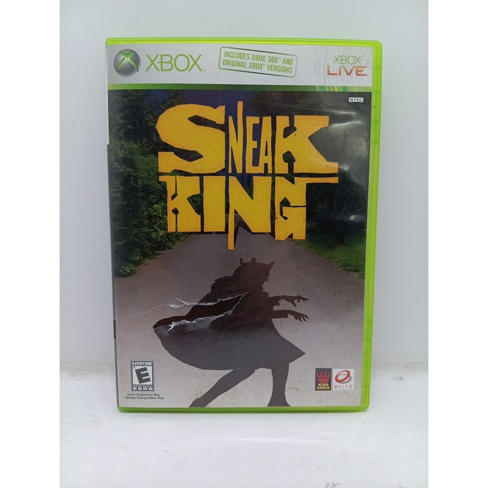 Xbox 360 Sneak King Game Used Complete With Manual